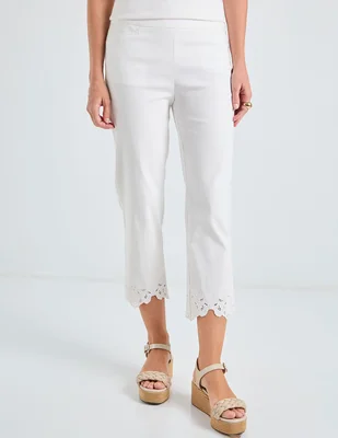 Pantalón capri chico's slim para mujer