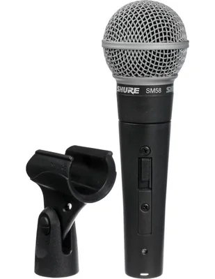 Micrófono Shure SM58S 1 Canal negro