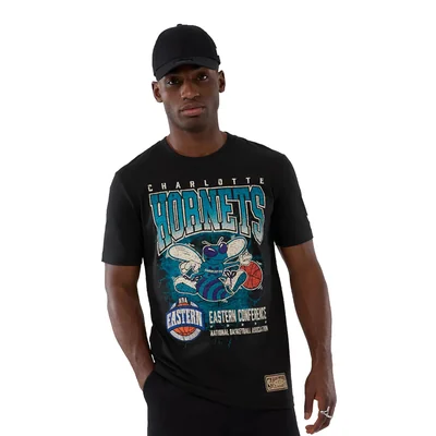 Playera New Era Charlotte Hornets NBA Hardwood Classic