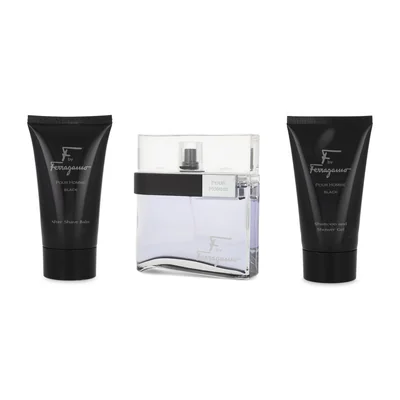 F BY FERRAGAMO BLACK 100ML EDT SET