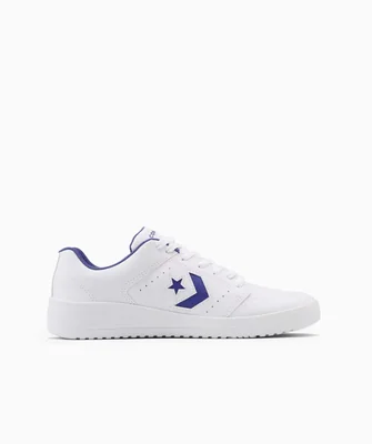 Tenis Choclo Blanco Con Azul Converse Day One Court Unisex de Material Sintético