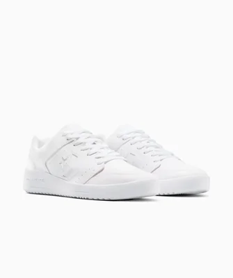 Tenis Choclo Blancos Monocromaticos Converse Day One Court Unisex de Material Sintético