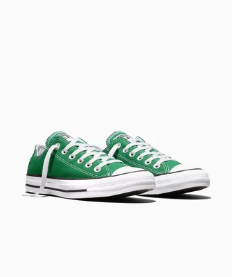 Tenis Choclo Verdes Chuck Taylor Unisex de Lona