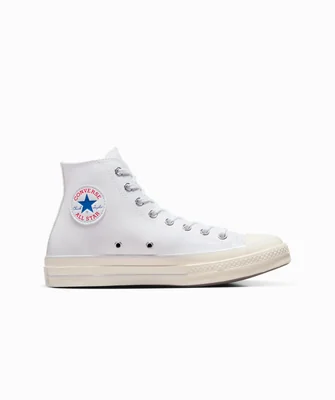 Tenis de Bota Blancos Chuck 70 Unisex de Piel