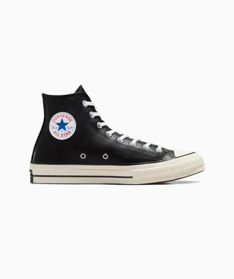 Tenis Converse Chuck 70 Negros en Bota de Piel Unisex