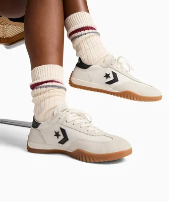 Tenis Converse Run Star Trainer Hueso en Choclo de Gamuza Unisex