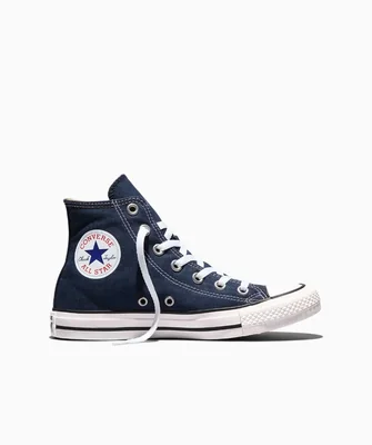 Tenis Converse Chuck Taylor All Star Azules en Bota de Lona Unisex