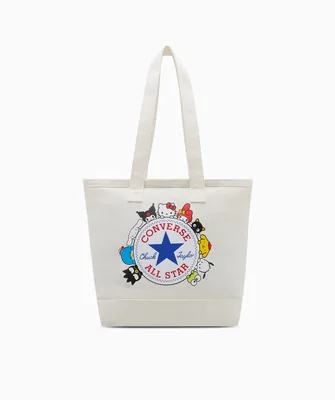 Bolsa Tote Converse x Hello Kitty and Friends Beige Unisex