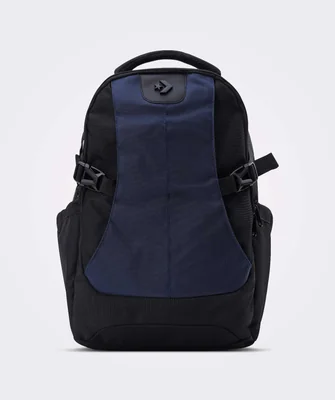Mochila Converse BTS 25 con un logo star chevron Azul Unisex