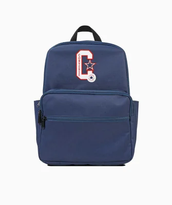 Mochila Converse BTS 25 Azul con un discreto Patch Unisex