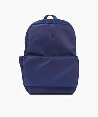 Mochila BTS 25 Converse Azul con un discreto logo superior Star Chevron Unisex