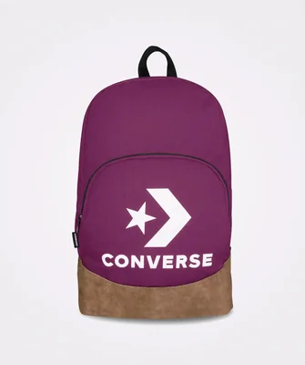Mochila Converse Star Chevron Morada Unisex