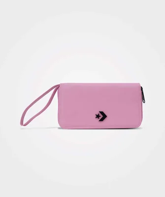 Cartera Larga Converse con logotipo Star Chevron Rosa para Mujer