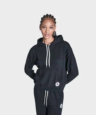 Sudadera Converse Chuck Patch Negra para Mujer