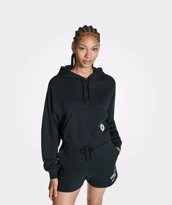 Hoodie Negra Converse Chuck Taylor para Mujer