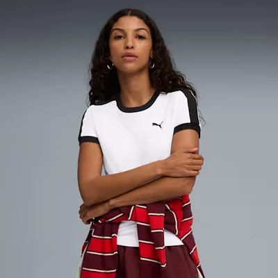 Playera semi-ajustada T7 para mujer