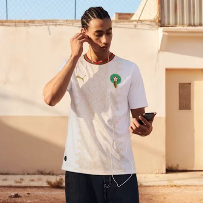 Jersey Marruecos Visitante para hombre