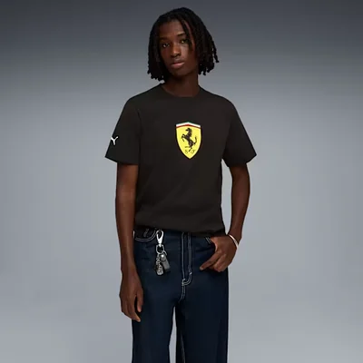 Playera Scuderia Ferrari Coloured Shield para hombre