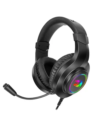 Audífonos gamer Redragon alámbricos Hylas H260RGB