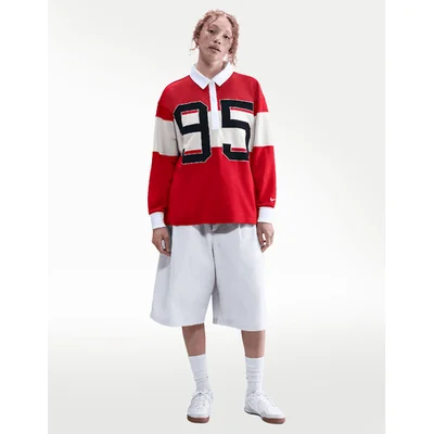 SUDADERA NIKE W NSW STREET LS GFX POLO