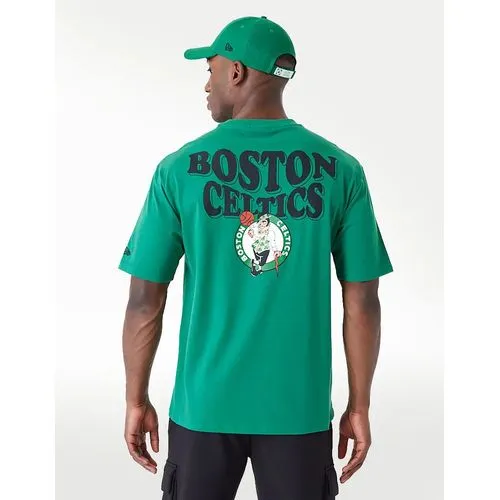 PLAYERA NEW ERA CAP NBA SCRIPT OS BOSCEL KGRWHI