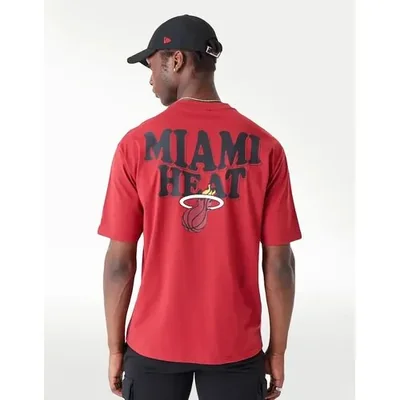 PLAYERA NEW ERA CAP NBA SCRIPT OS MIAHEA  PNRWHI
