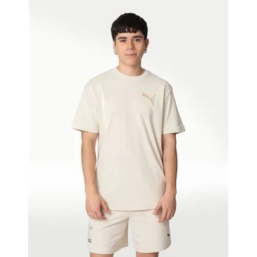 PLAYERA PUMA ESS ELEVATED CAT LOG