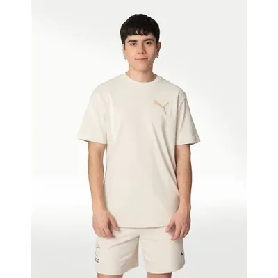 PLAYERA PUMA ESS ELEVATED CAT LOG