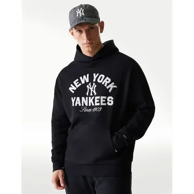 SUDADERA NEW ERA CAP MLB HERITAGE OS NEYYAN BLK