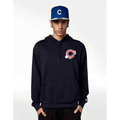 SUDADERA NEW ERA CAP MLB FOOD GRPHC OS CHICUB NVYSCA