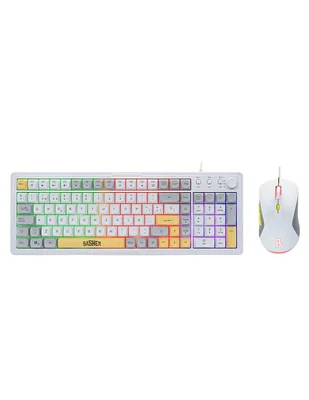Teclado gamer alámbrico Basher BASH-6000
