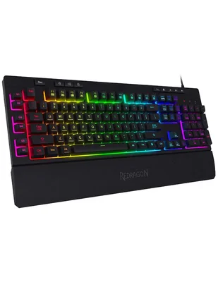Teclado alámbrico Redragon Teclado Gamer K512 Rgb Shiva