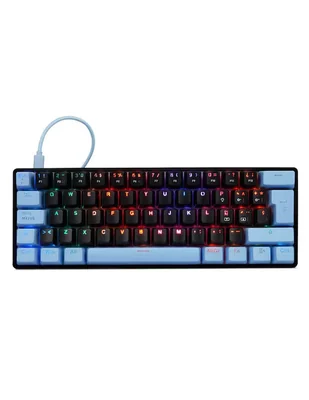 Teclado gamer QWERTY latino américa Game Factor KBG560-BL