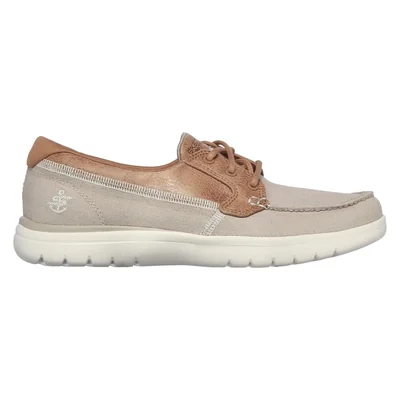 Calzado Skechers On-the-GO Flex - Embark Color Natural Para Mujer