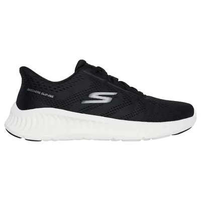 Tenis Skechers Slip-ins® Go Walk Now Khloe Color Negro Blanco Para Mujer