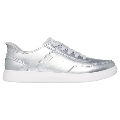 Tenis Skechers Slip-Ins® Bobs D'Vine So Hooked Color Plata Para Mujer
