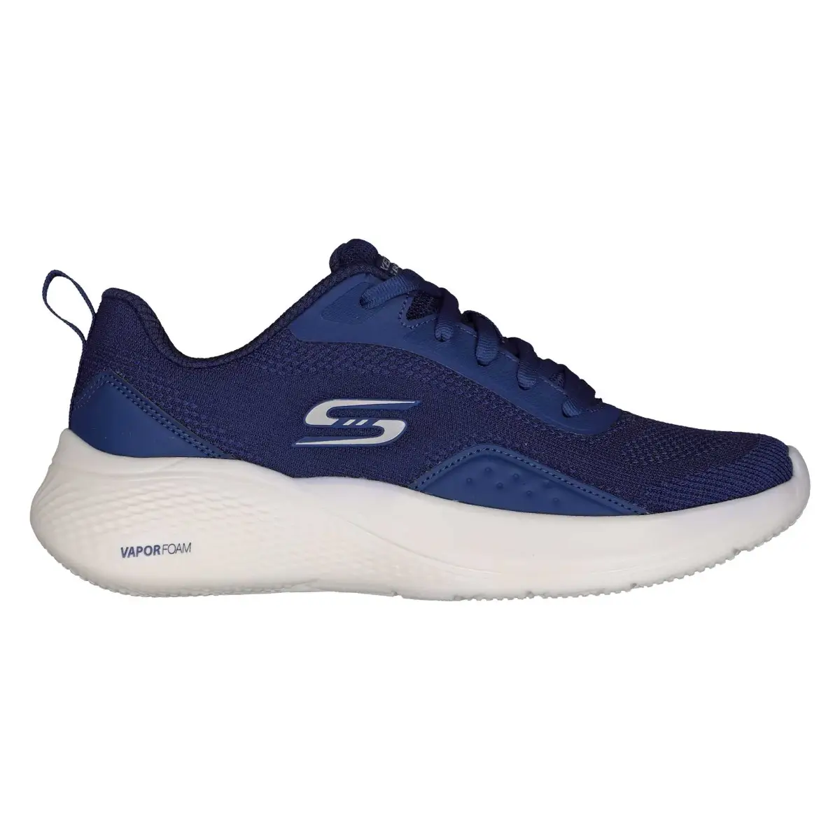 Tenis Skechers Bobs Infinity Point Color Marino Plata Para Mujer