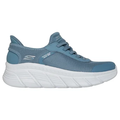 Tenis Skechers Slip-ins® Bobs B Flex Hi Linear Force Color Verde Claro Para Mujer