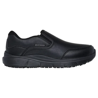 Calzado Skechers Work Corart Uzera Color Negro Para Mujer