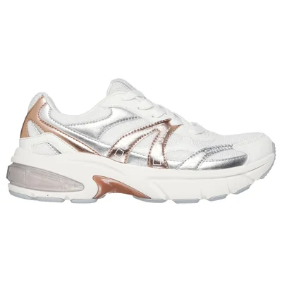 Tenis Skechers Street Shadow Stellar 90 Color Blanco Mulicolor Para Mujer