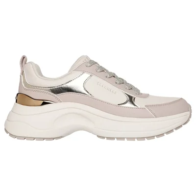 Tenis Skechers Street Hazel 2 Stunning You Color Natural Para Mujer