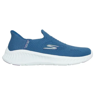 Tenis Skechers Womens Go Go Walk Now, Anahi Color Azu/Lav Para Mujer