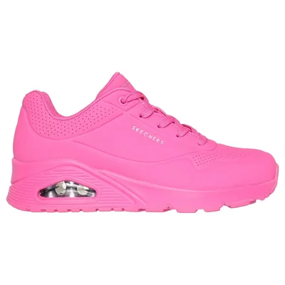 Tenis Skechers Street Uno - Stand On Air Color Fiusha Para Mujer