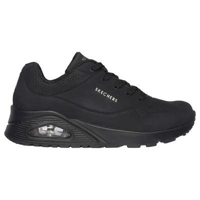 Tenis Skechers Street Uno - Stand on Air Color Negro para Mujer