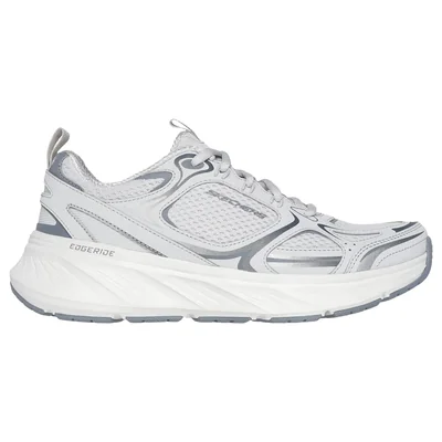Tenis Skechers Edgeride Silver Eclipse Color Gris Para Mujer