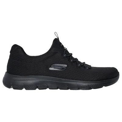 Tenis Skechers Summits - Summer Blush Color Negro Para Mujer