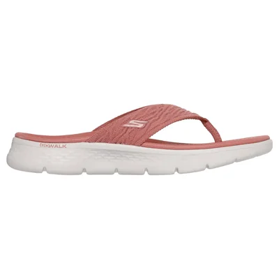 Sandalias Skechers Go Walk Flex W Sandal Color Mauve Para Mujer