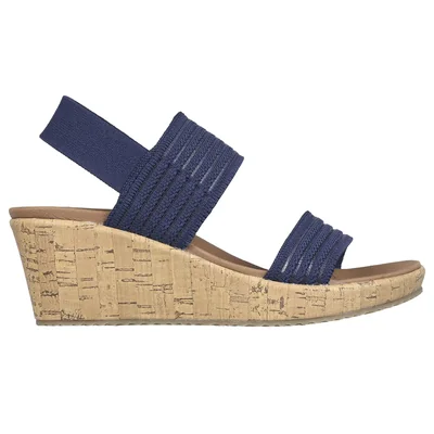 Sandalias Skechers Cali® Beverlee - Sheer Luck Color Marino Para Mujer
