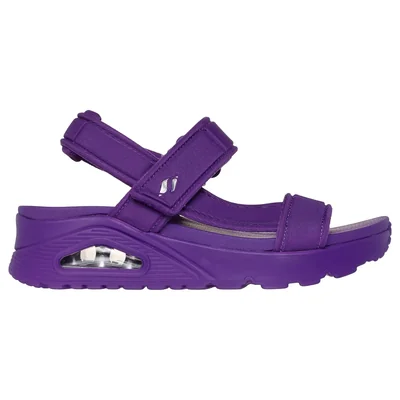 Sandalias Skechers Uno - Fun Stand Color Morado Para Mujer