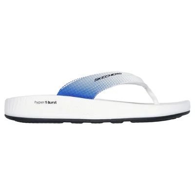 Sandalias Skechers Hyper Slide Color Blanco Multicolor Para Hombre